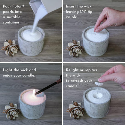 Foton Pearled Candle