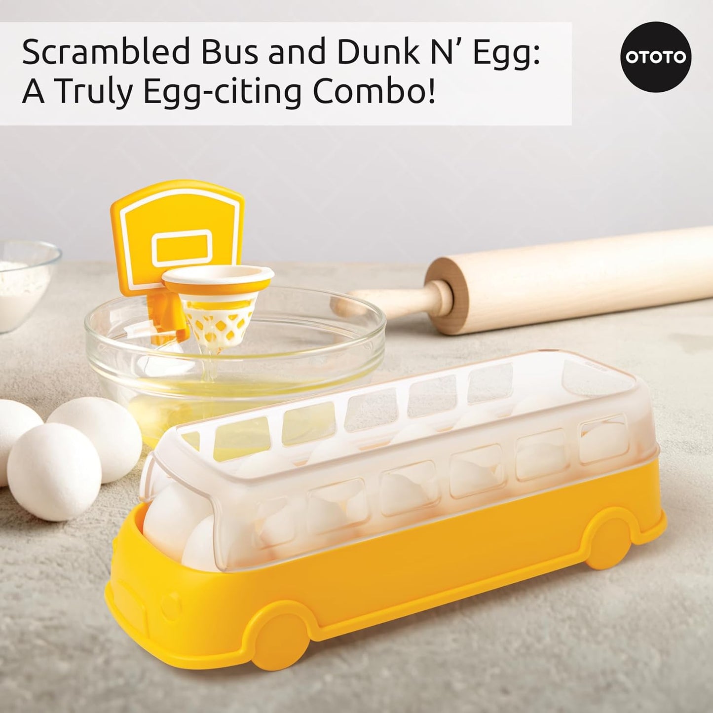 Dunk N' Egg Yolk Separator