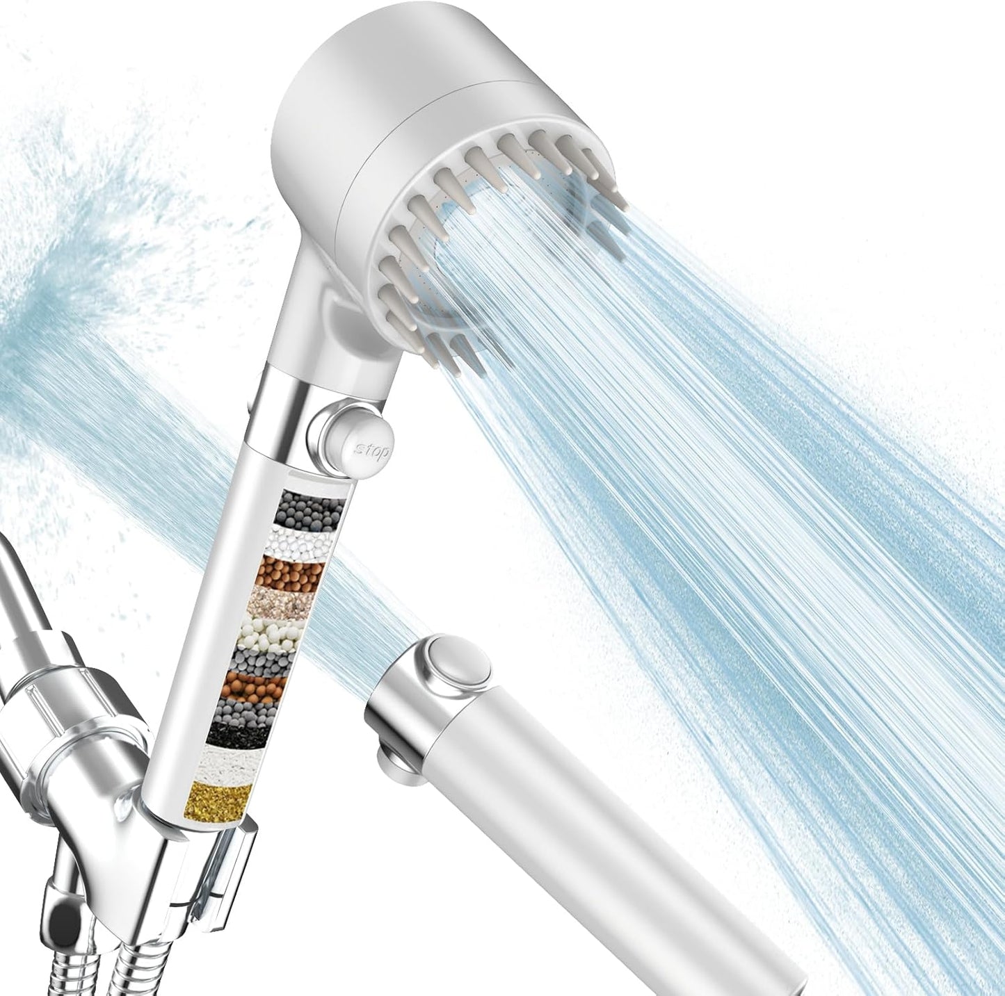 Filtered Shower Head with Handheld