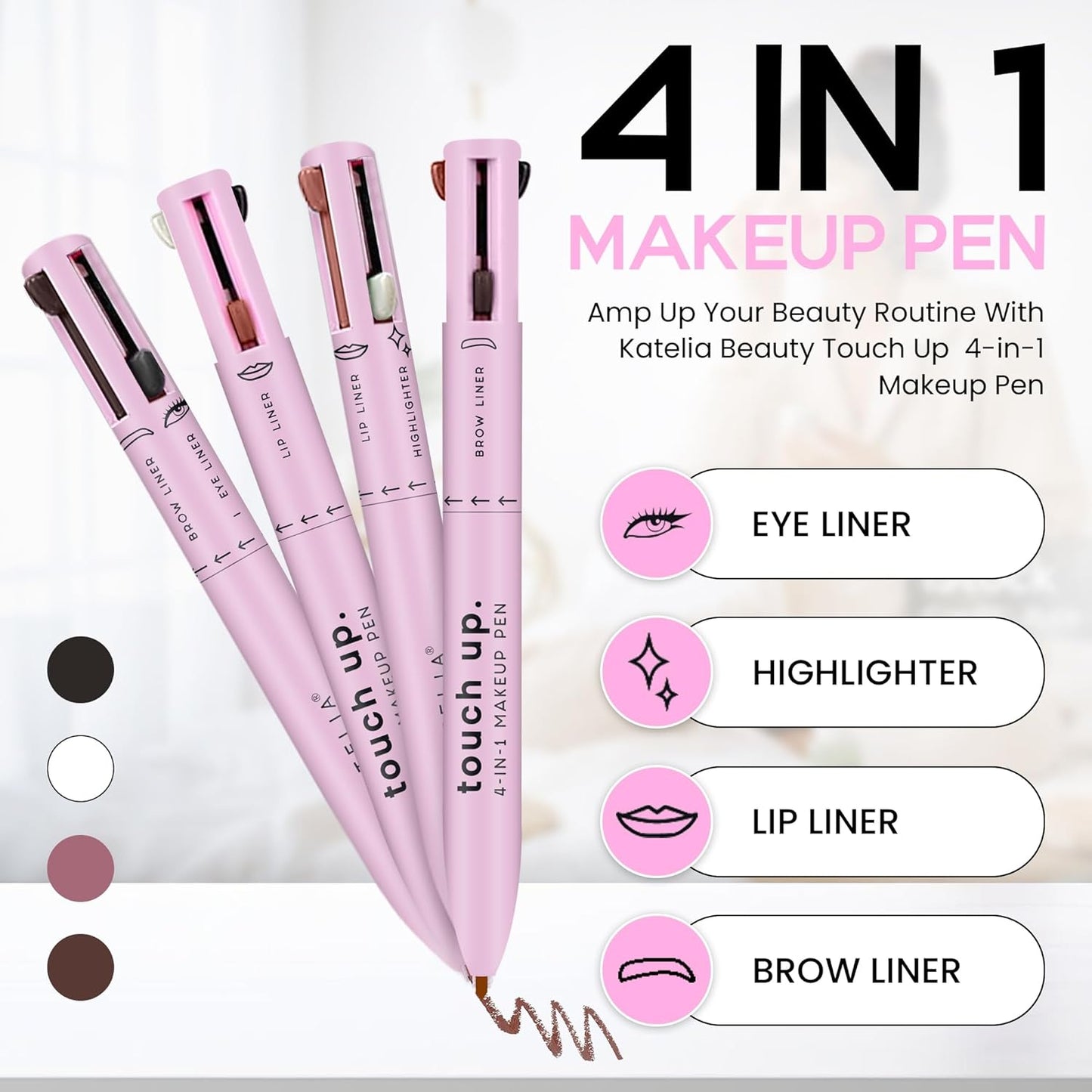 Katelia 4-in-1 Makeup Pen