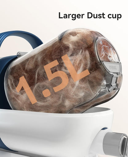 Oneisall Dog Hair Vacuum & Dog Grooming Kit