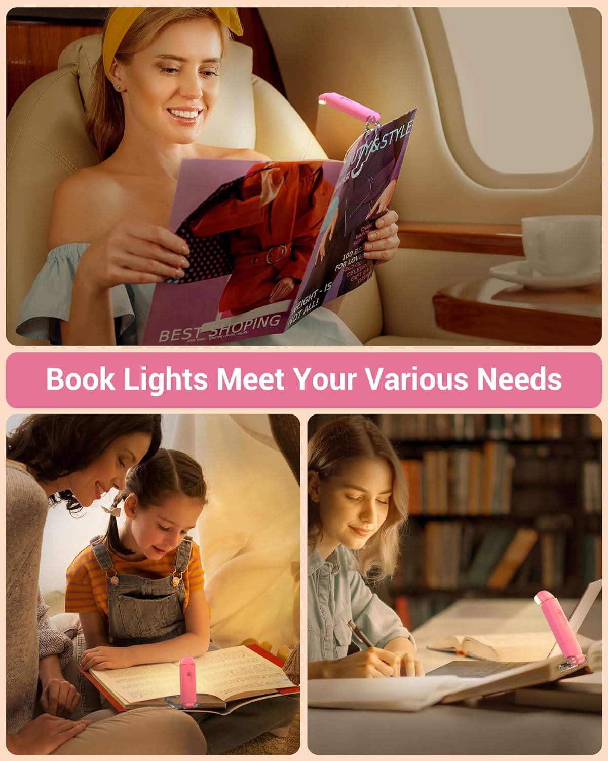 Rechargeable Book Light