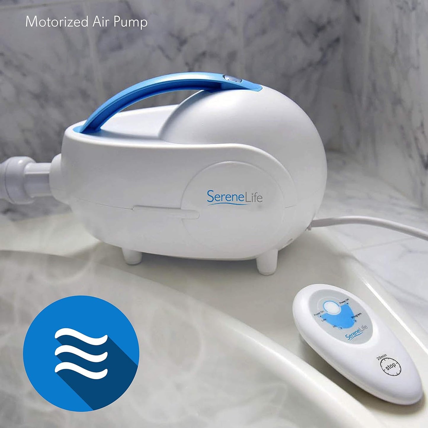 SereneLife Portable Spa Bubble Bath Massager