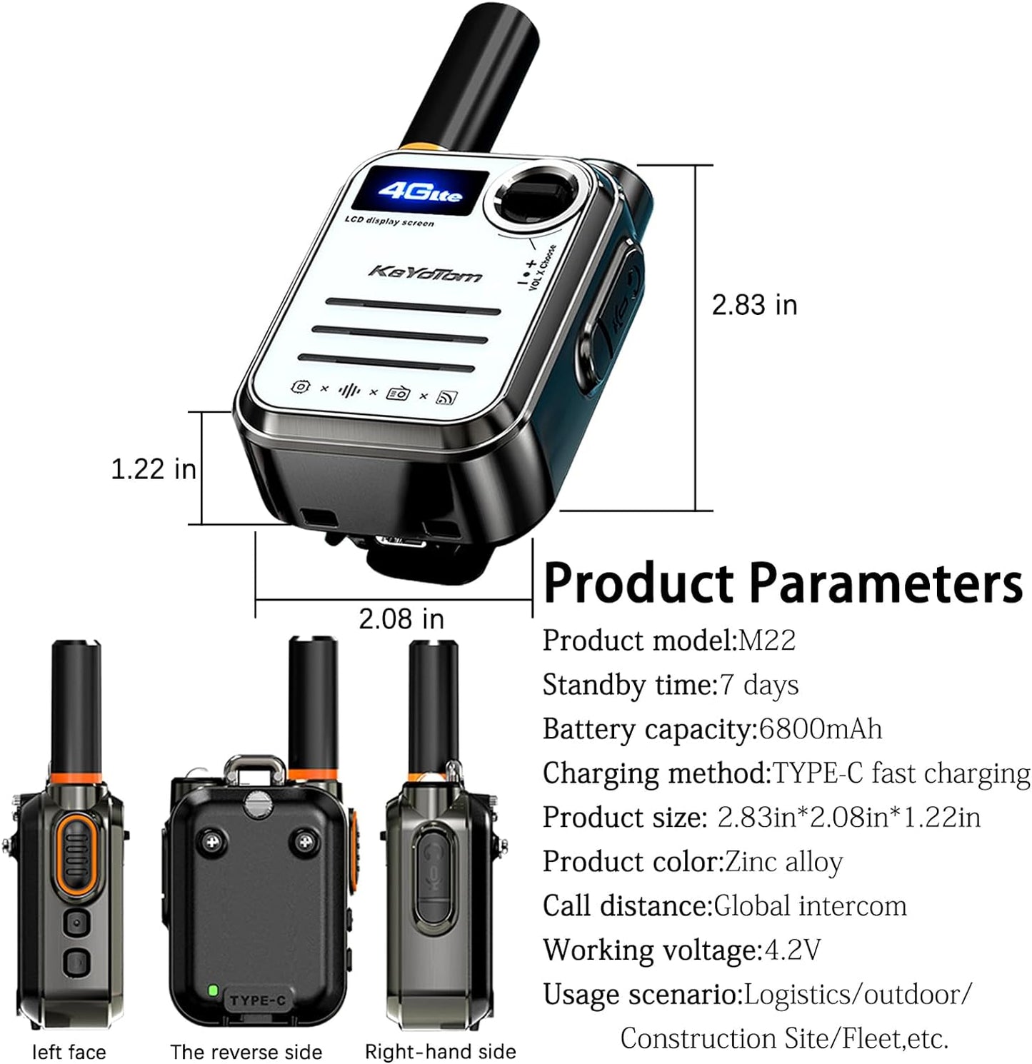 Kayotom Global Walkie Talkie