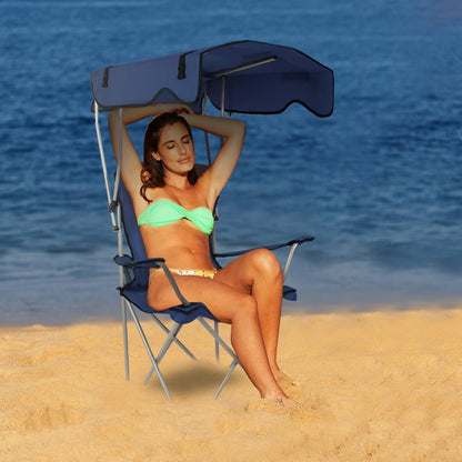 Camping Chair with Canopy