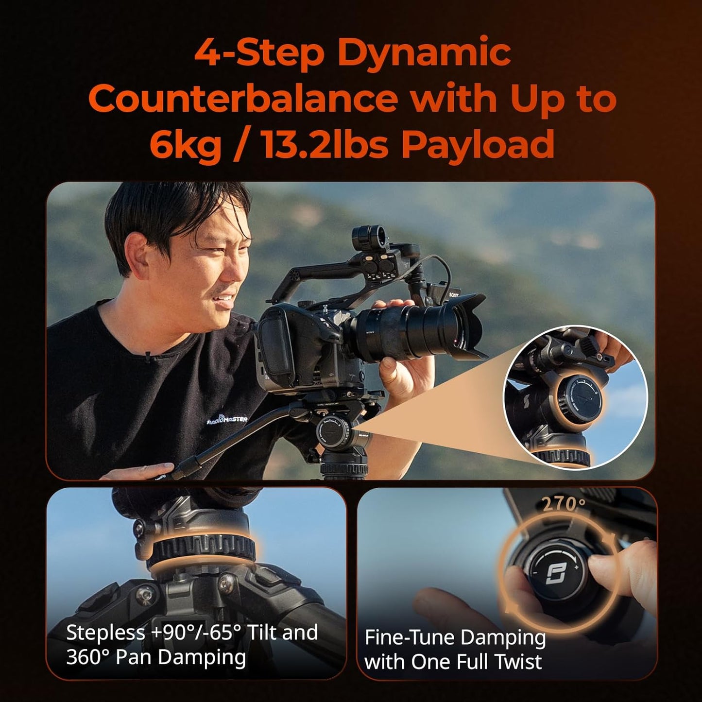 Camera Video Tripod