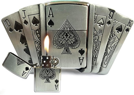 Lucky Belts Buckle-Hidden Kerosene Lighter