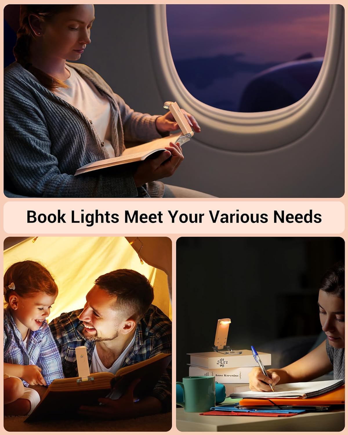 Rechargeable Book Light