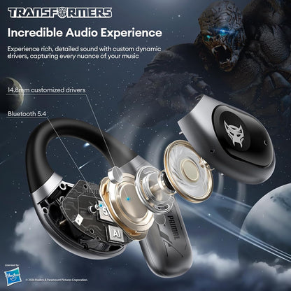 Megatron Transformers Wireless Bluetooth Earbuds