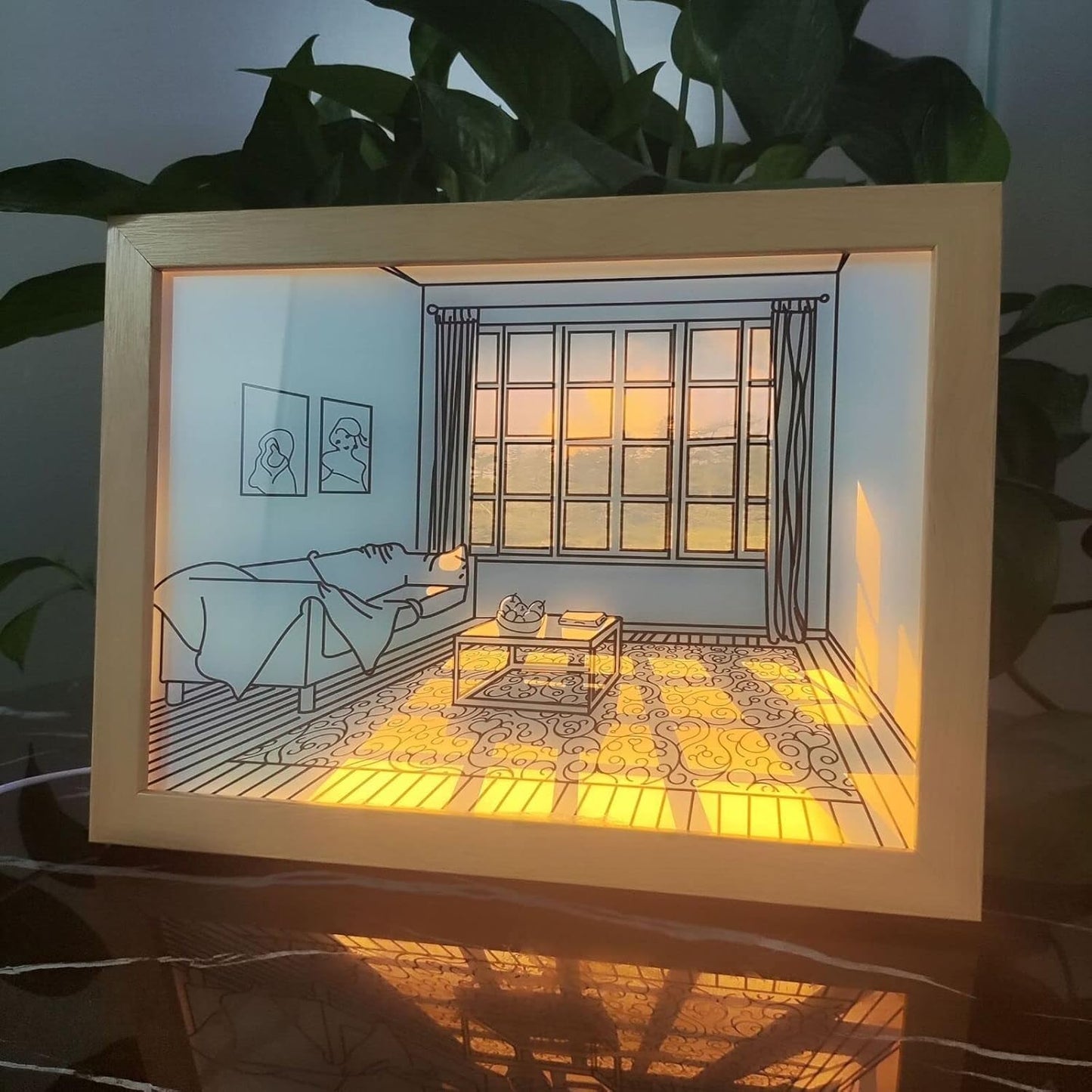 LED Glowing Photo Frame