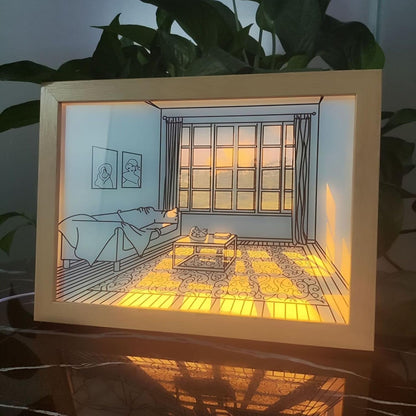 LED Glowing Photo Frame