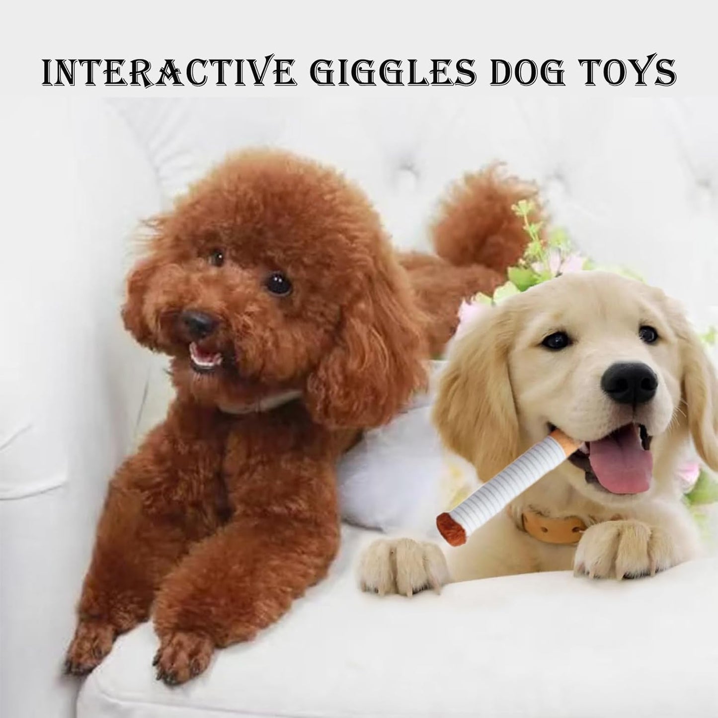 Interactive Cigarettes Dog Toy