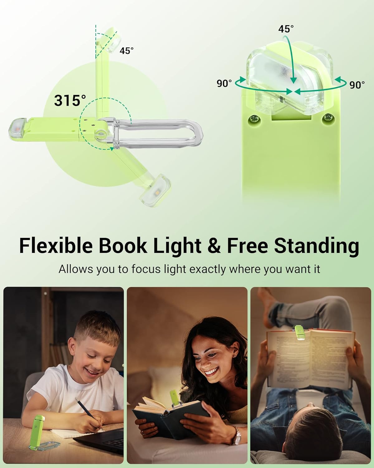 Rechargeable Book Light