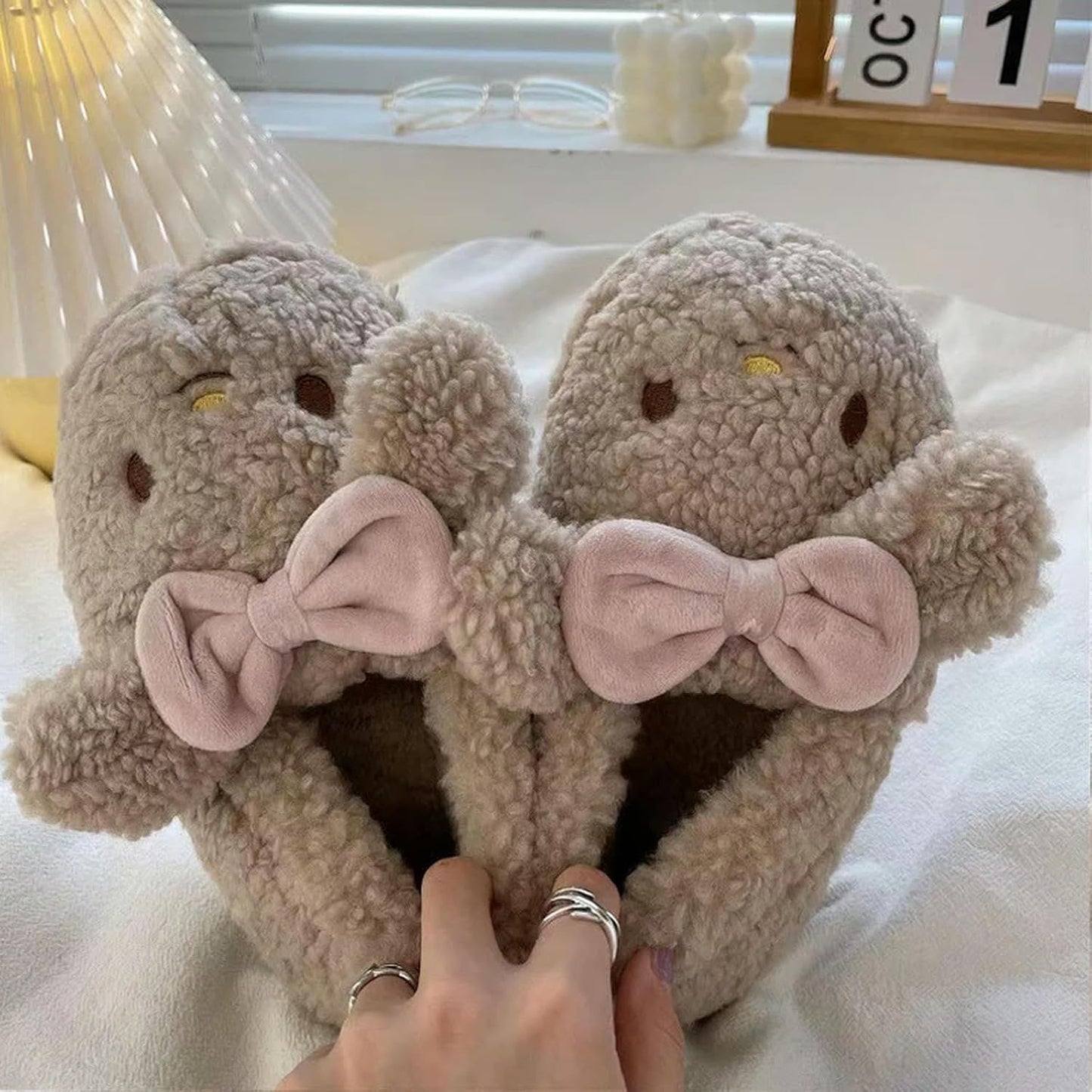 Fluffy House Bunny Slippers