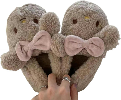 Fluffy House Bunny Slippers