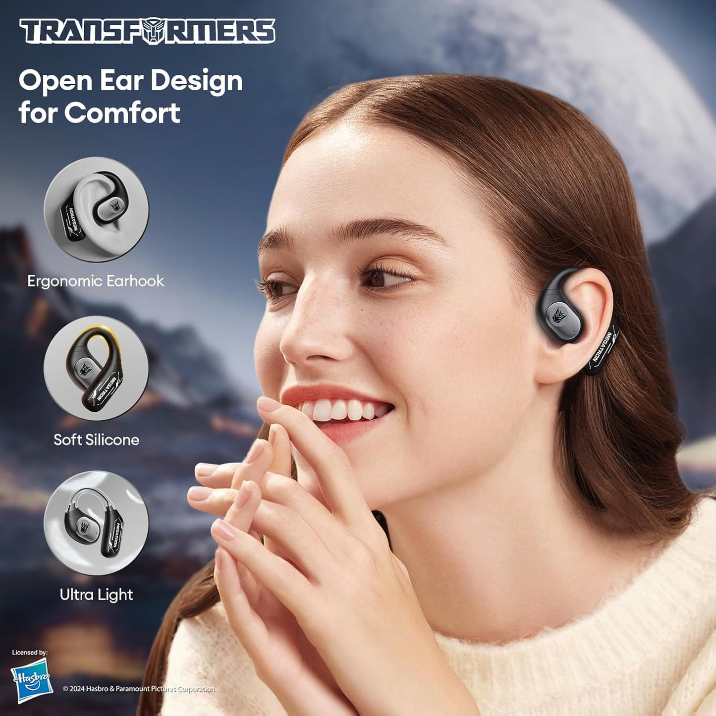 Megatron Transformers Wireless Bluetooth Earbuds