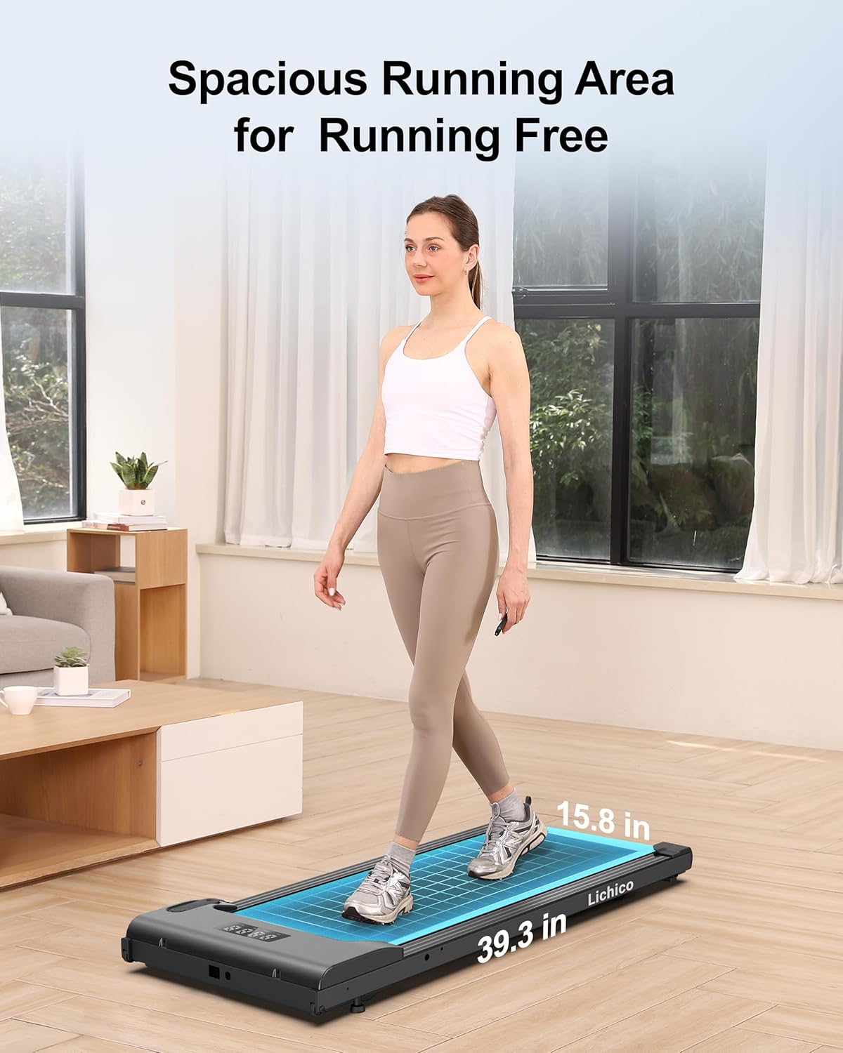 LICHICO/YRUN Under Desk Treadmill 2-in-1