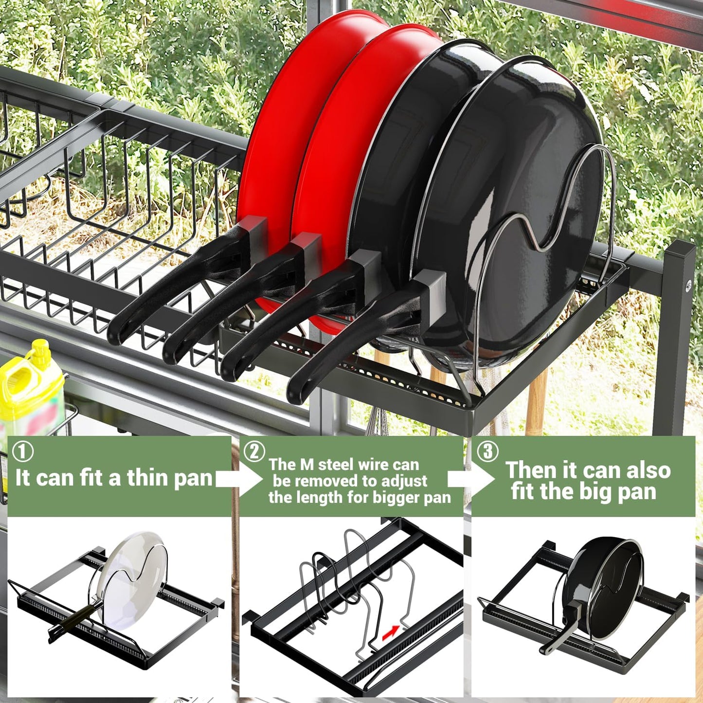 Over The Sink Dish Drying Rack