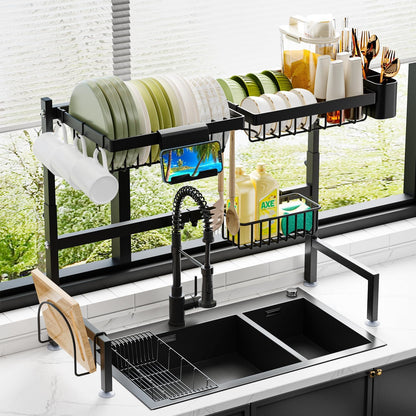 Over The Sink Dish Drying Rack