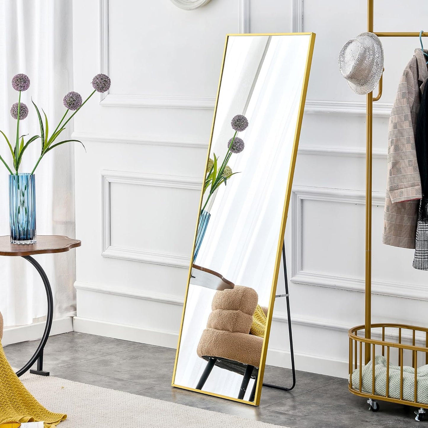 Full Length Mirror, Standing Black 63’’x20’’