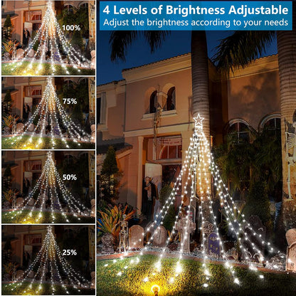 Outdoor String Lights with Remote