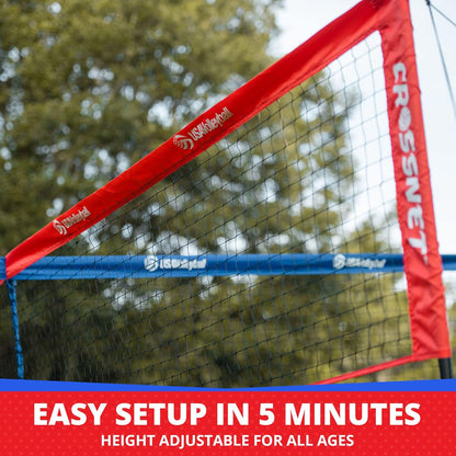 CROSSNET 4 Square Volleyball Net