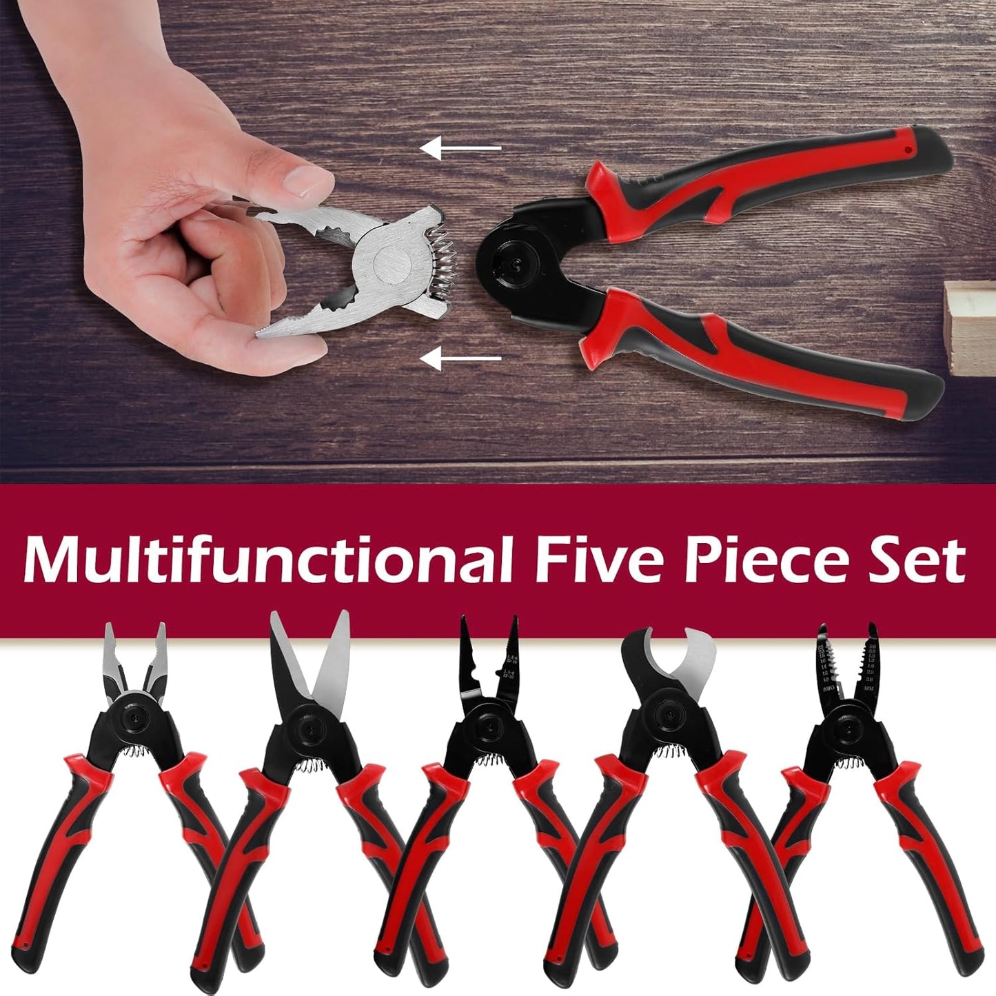 Multifunctional Pliers 5 in 1