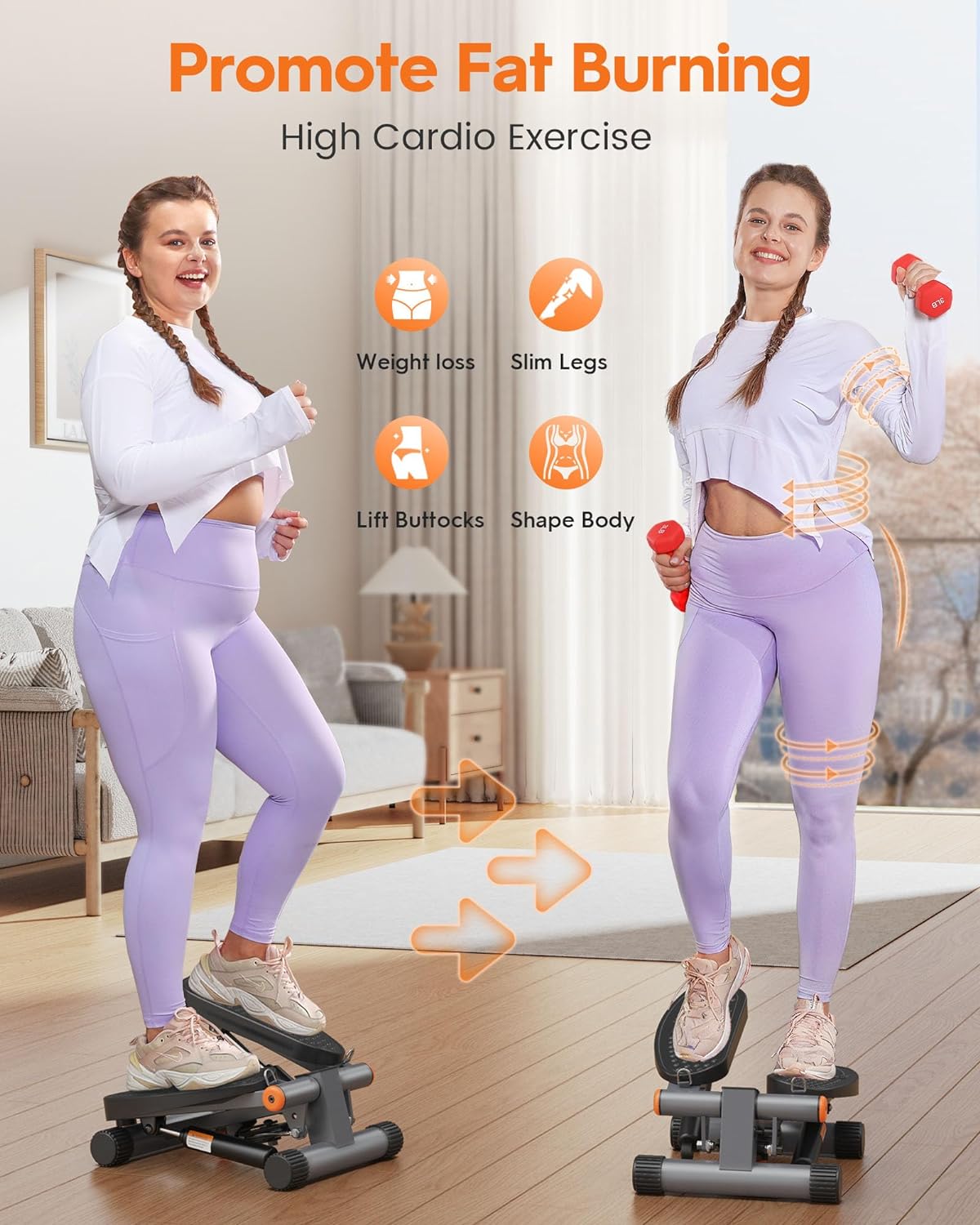 Niceday Steppers for Exercise