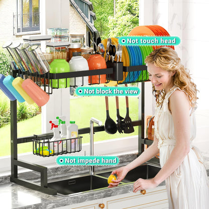 Over The Sink Dish Drying Rack