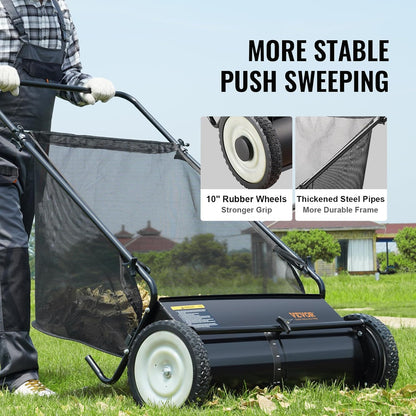 VEVOR Push Lawn Sweeper