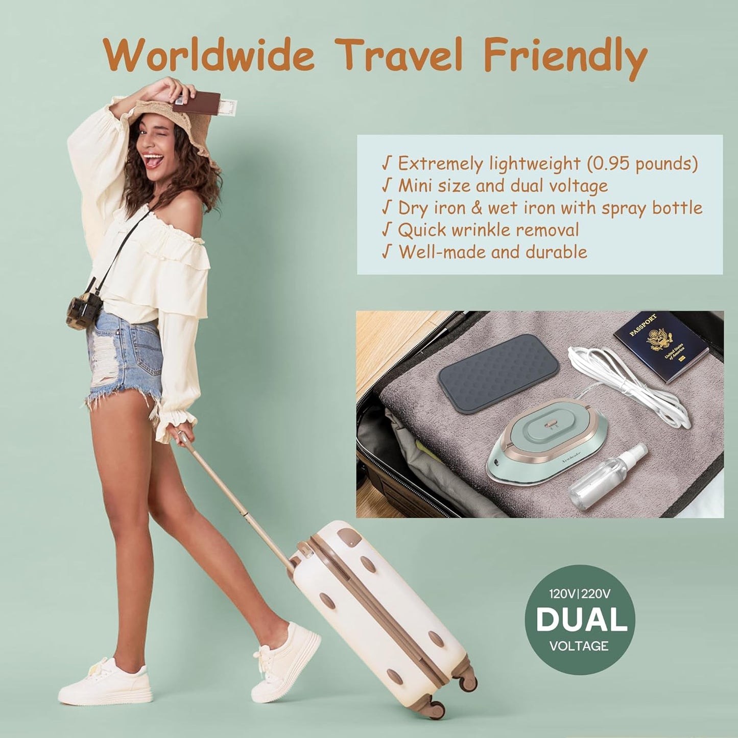 Newbealer Travel Iron