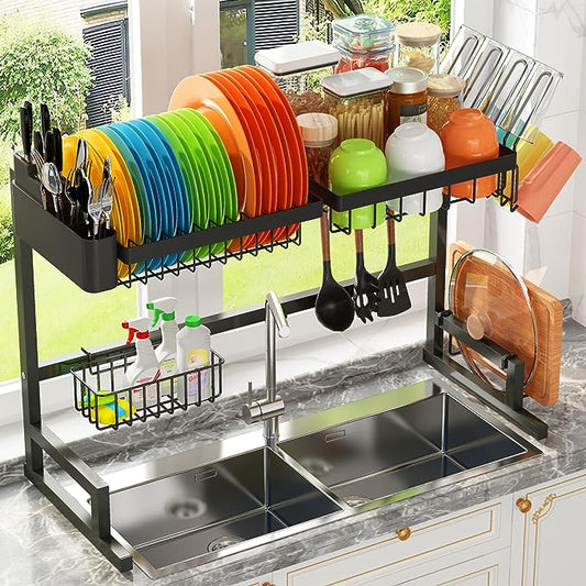 Over The Sink Dish Drying Rack