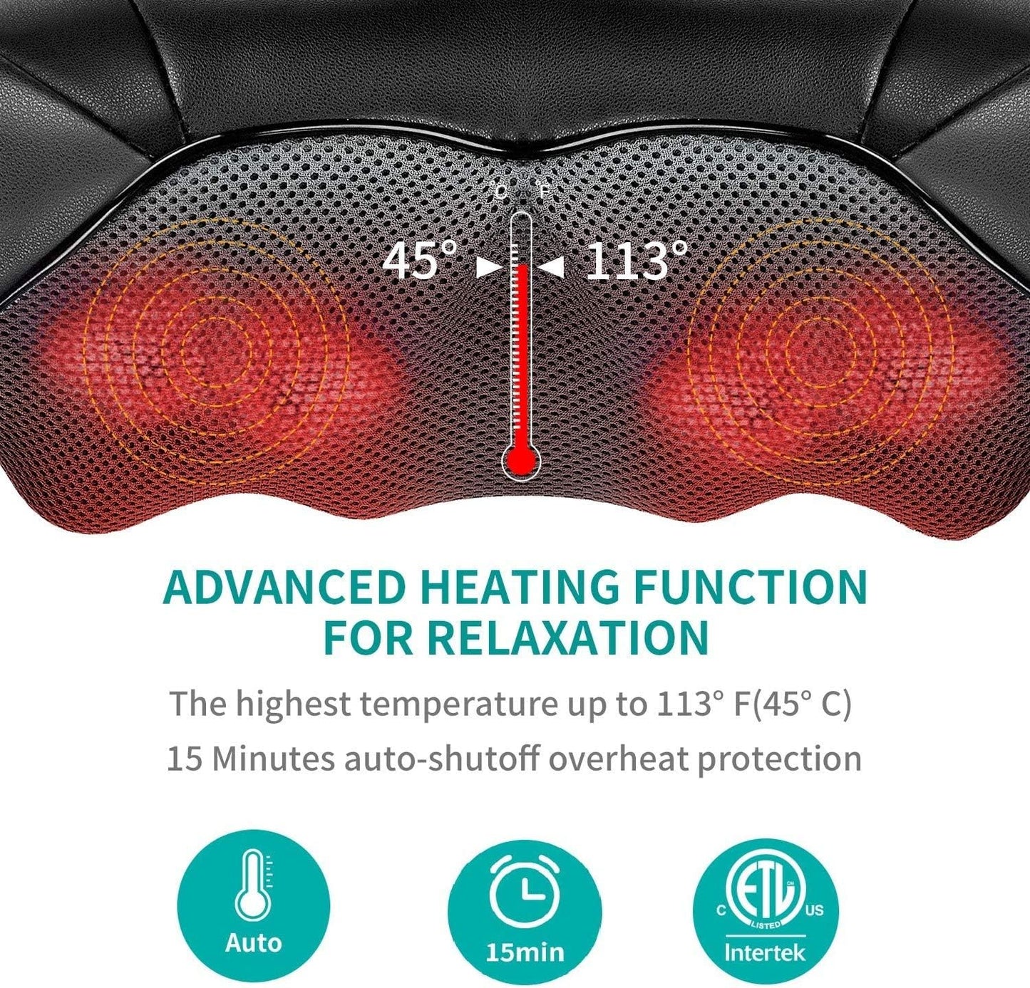 Nekteck Shiatsu Back Neck Massager