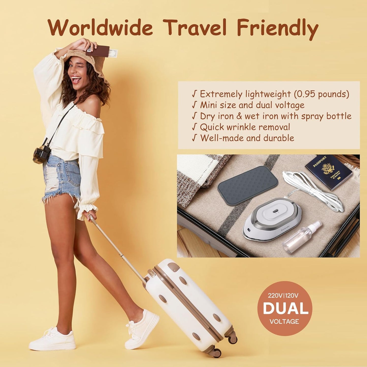 Newbealer Travel Iron