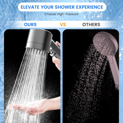 Filtered Shower Head with Handheld