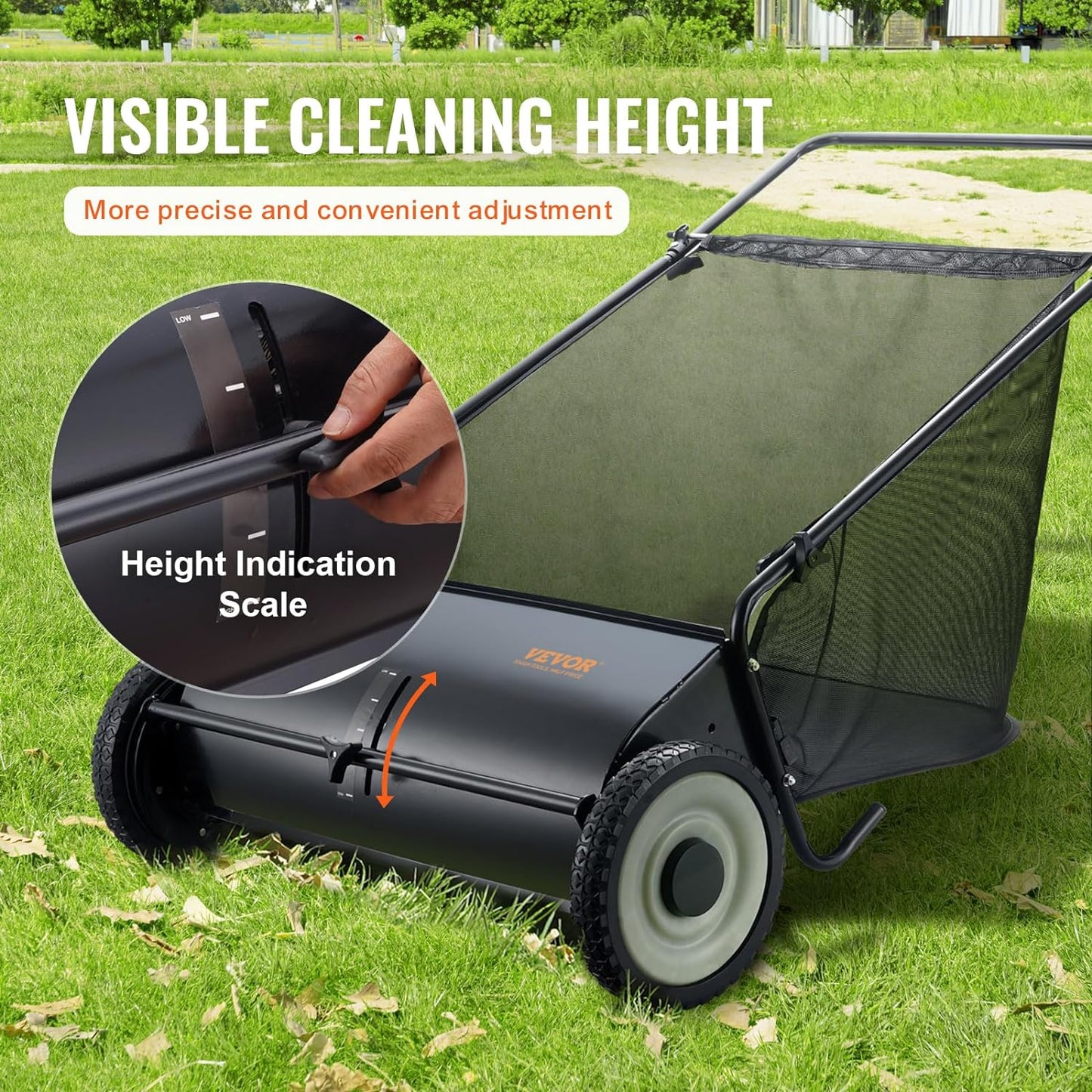 Push Lawn Sweeper