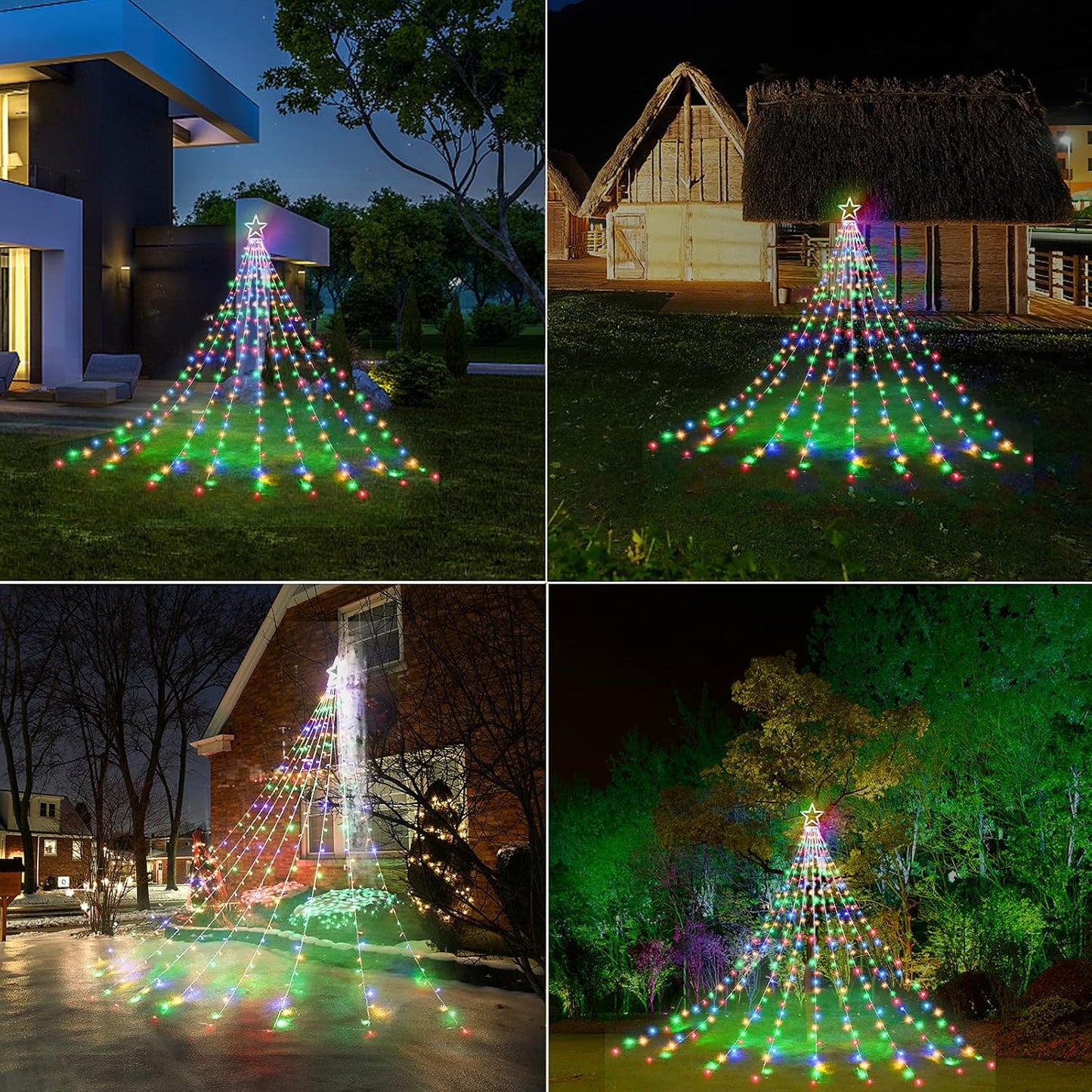 Outdoor String Lights with Remote