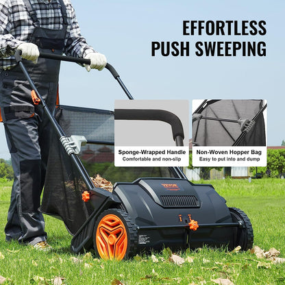 Push Lawn Sweeper