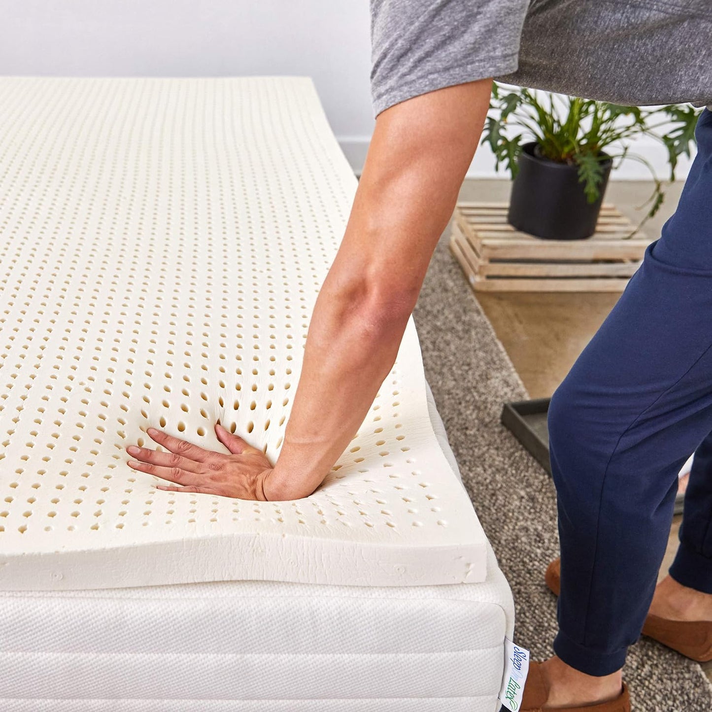 Natural Latex Foam Mattress Topper