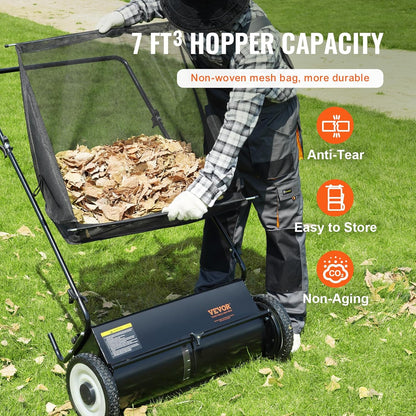 VEVOR Push Lawn Sweeper