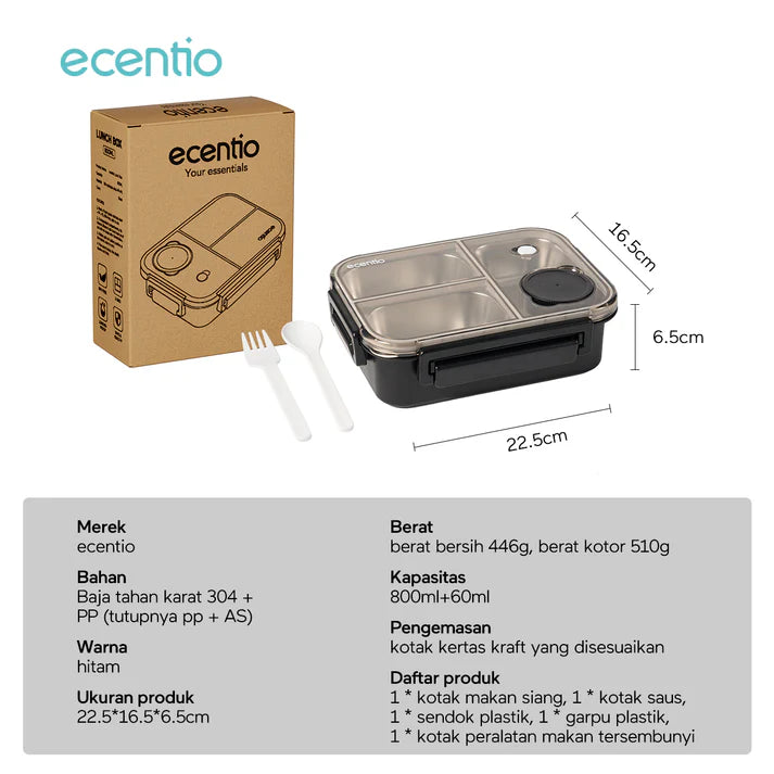 Ecentio Meal Container 800ml