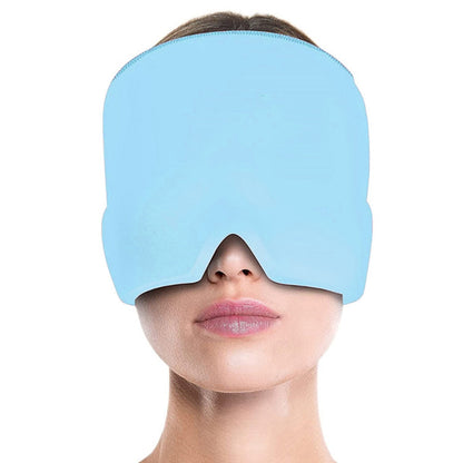 Headache Relief Hat - Gel Ice Head Wrap & Cap