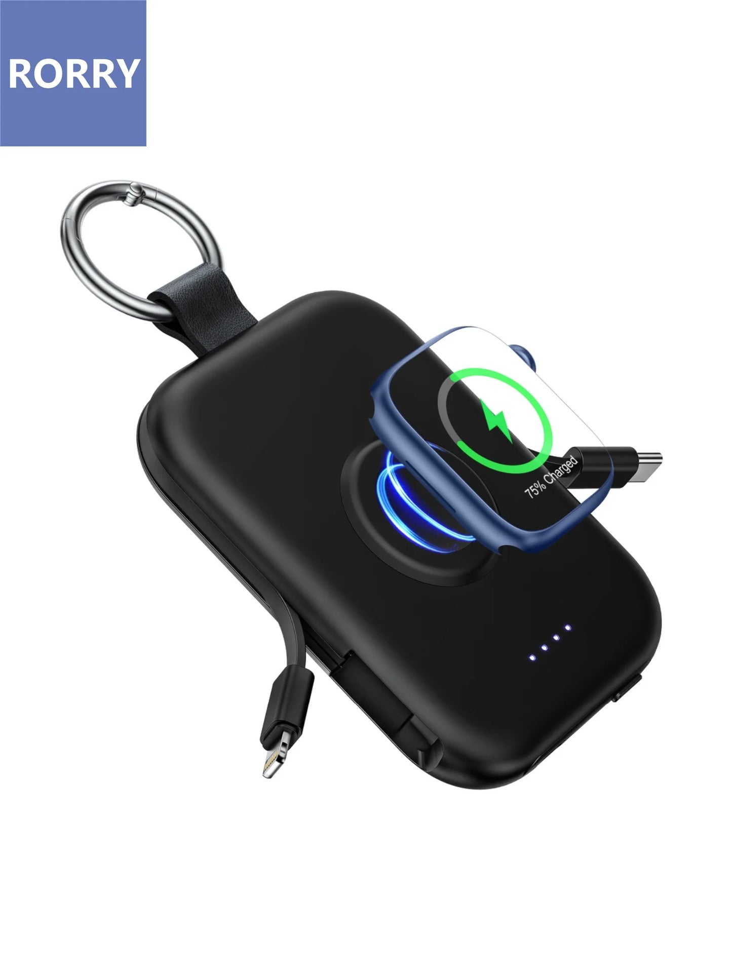 RORRY 3 in 1 Portable Power Bank