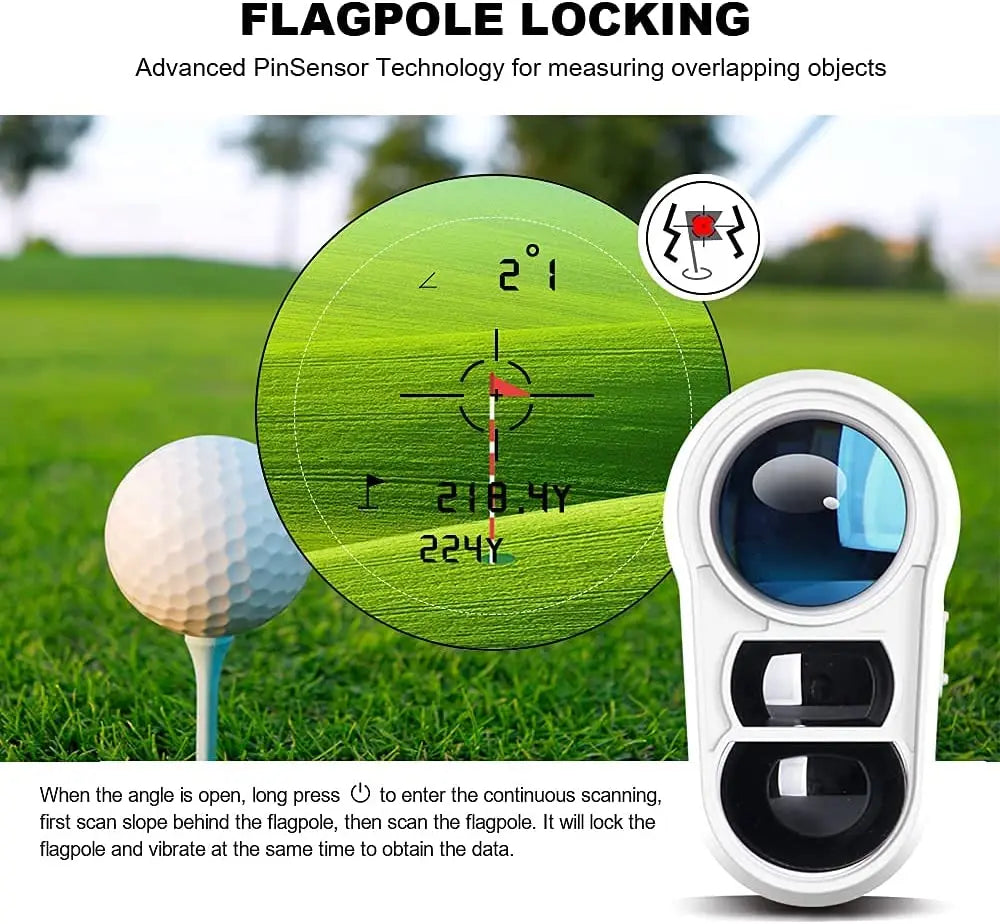 Laser Golf Rangefinder with Slope