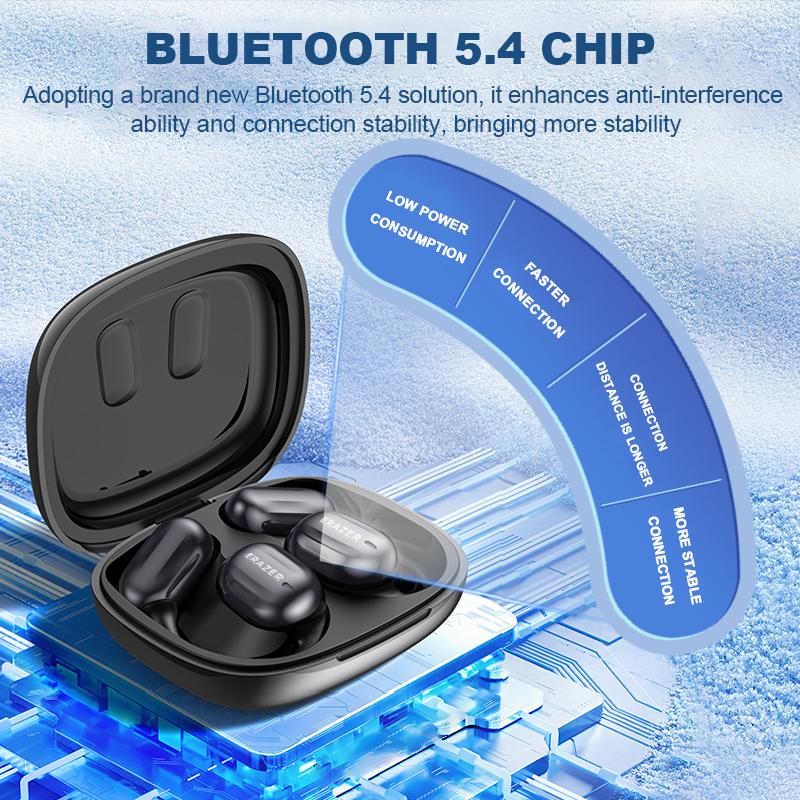 True Wireless Open Ear Earbuds