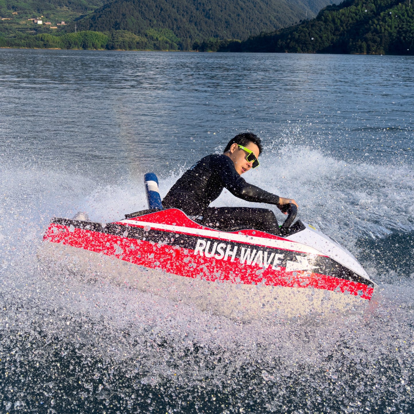 RUSH WAVE | Electric Go Kart Boat| 15KW Mini Jet Boat | KT-0602