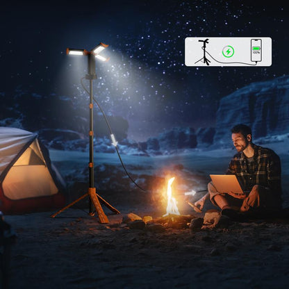 Rechargable Camping Light with Tripod