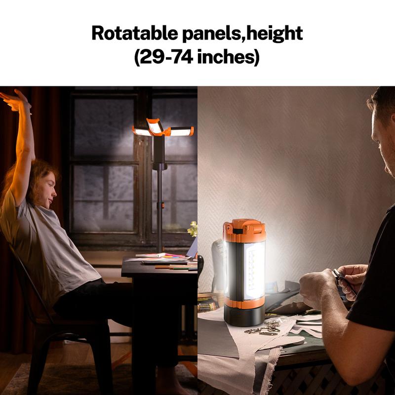 Rechargable Camping Light with Tripod