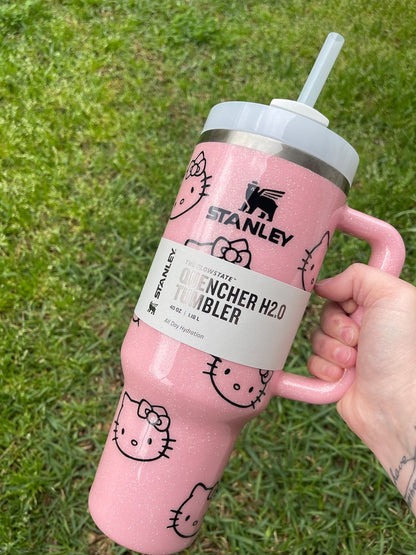 Customized Stanley Tumbler Hello kitty 40oz