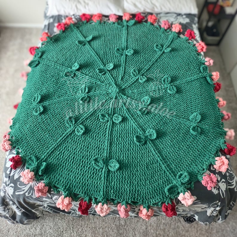 Fluffy Bouquet Blanket™ Crochet Pattern